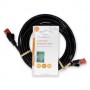Câble Cat 6 | RJ45 Male | RJ45 Male | U/UTP | 3.00 m | Rond | PVC | Noir | Label