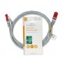 Câble Cat 6 | RJ45 Male | RJ45 Male | U/UTP | 1.00 m | Rond | PVC | Gris | Label