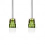 Câble Cat 7 | S/FTP | RJ45 Male | RJ45 Male | 10.0 m | Snagless | Rond | LSZH | Gris | Label