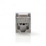 Keystone | CAT7 | RJ45 Femelle | S/FTP | Métal | Boîte
