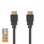 Premium Câble HDMI haute vitesse avec ethernet | HDMI™ Connecteur | HDMI™ Connecteur | 4K@60Hz | 18 Gbps | 1.50 m | Rond | PVC |