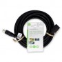 Câble HDMI Haute Vitesse avec ethernet | HDMI™ Connecteur | HDMI™ Femelle | 4K@30Hz | 10.2 Gbps | 5.00 m | Rond | PVC | Noir | L