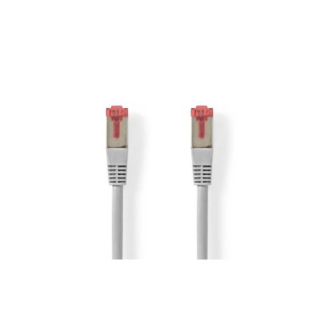 Câble Cat 6 | RJ45 Male | RJ45 Male | SF/UTP | 3.00 m | Rond | PVC | Gris | Label