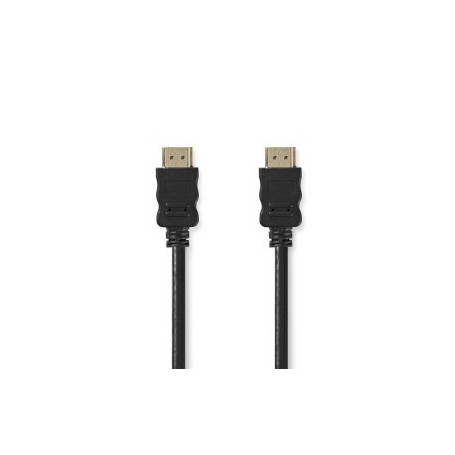 Câble HDMI Haute Vitesse avec ethernet | HDMI™ Connecteur | HDMI™ Connecteur | 4K@30Hz | ARC | 10.2 Gbps | 25.0 m | Rond | PVC |