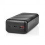 Batterie de secours externe | 30000 mAh | 1.5 / 2.0 / 3.0 A | Nombre de sorties: 2 | Connexion de sortie: 1x USB-A / 1x USB-C™ |