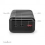 Batterie de secours externe | 30000 mAh | 1.5 / 2.0 / 3.0 A | Nombre de sorties: 2 | Connexion de sortie: 1x USB-A / 1x USB-C™ |