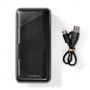 Batterie de secours externe | 30000 mAh | 1.5 / 2.0 / 3.0 A | Nombre de sorties: 2 | Connexion de sortie: 1x USB-A / 1x USB-C™ |