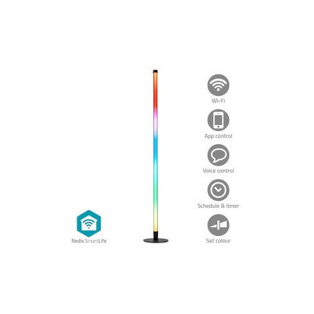 Lumière d'ambiance SmartLife | Wi-Fi | Tube | 180 lm | Blanc chaud à frais / RGBIC | 2700 - 6500 K | 10 W | Métal / Silicone