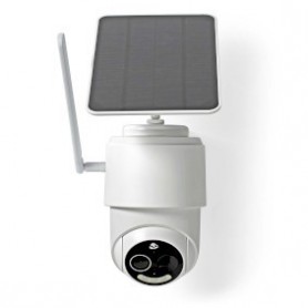 Caméra extérieure SmartLife | 4G | Full HD 1080p | Inclinaison du panoramique | IP65 | microSD (non inclus) / Stockage dans le C