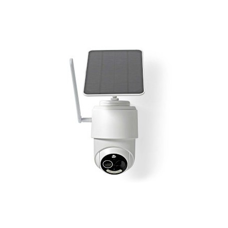 Caméra extérieure SmartLife | 4G | Full HD 1080p | Inclinaison du panoramique | IP65 | microSD (non inclus) / Stockage dans le C