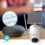 Caméra extérieure SmartLife | 4G | Full HD 1080p | Inclinaison du panoramique | IP65 | microSD (non inclus) / Stockage dans le C