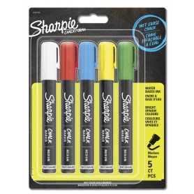 Sharpie Marqueur craie, blister de 5, assorti