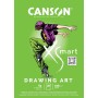 CANSON Bloc de dessin XS'MART DRAWING ART, A4