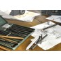 FABER-CASTELL Set de fusains PITT CHARCOAL, boîte de 24
