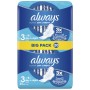 always maxi Serviette hygiénique Night avec ailettes,BigPack