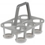 keeeper Porte-bouteilles 'paco', 6 compartiments, graphite