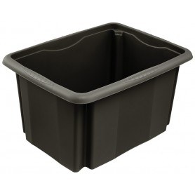 keeeper Boîte de rangement 'emil eco', 15 litres, graphite