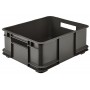 keeeper Caisse de rangement Euro-Box L 'bruno eco', graphite