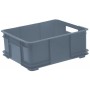keeeper Caisse de rangement Euro-Box L 'bruno eco', graphite