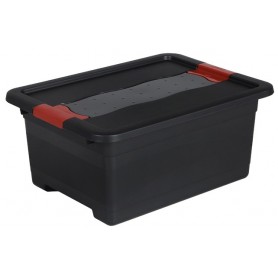 keeeper Boîte de rangement 'eckhart', 12 L, graphite/gris