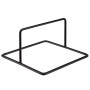 APS Support pour buffet SQUARE, 120 x 120 x 70 mm, noir