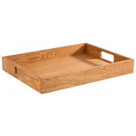 APS Plateau de service, (L)450 x (P)350 x (H)60 mm, chêne