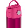 THERMOS Gourde isotherme FUNTAINER Straw Bottle, papillons