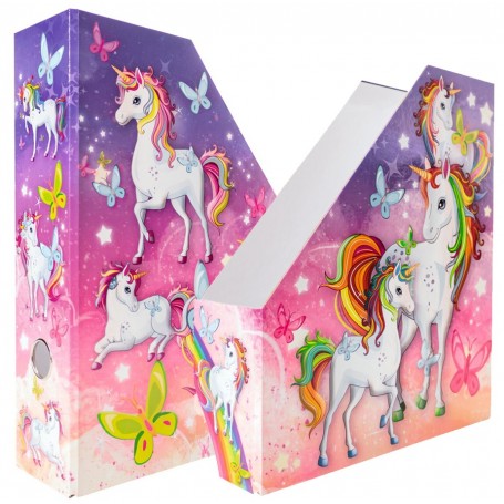 HERMA Porte-revue 'Licorne', A4, carton, (L)85 mm