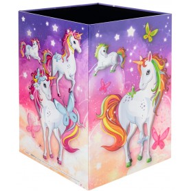 HERMA Corbeille à papier 'Licorne', carton