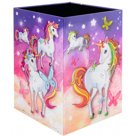 HERMA Corbeille à papier 'Pré à chevaux', carton