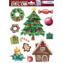 HERMA Image de Noël pour fenêtre 'Joyeux Père Noël'