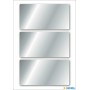 HERMA Sticker de Noël, rectangulaire, 34 x 67 mm, or
