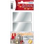 HERMA Sticker de Noël, rectangulaire, 34 x 67 mm, or