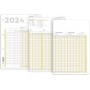 RNK Verlag Urlaubsplaner 2024, (B)1.000 x (H)297 mm, gefalzt