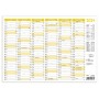 RNK Verlag Tafelkalender 2024, DIN B4 quer, 250 g/qm Karton