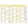 RNK Verlag Tafelkalender 2024, DIN B4 quer, 250 g/qm Karton
