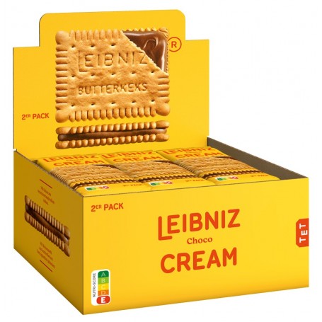 LEIBNIZ Biscuit au beurre 'Keks 'n' Cream Choco', dans un