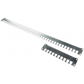 DIGITUS Rail de serre-câble 19', 600 mm, argent