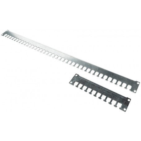 DIGITUS Rail de serre-câble 19', 600 mm, argent
