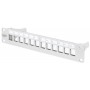 DIGITUS Panneau de brassage modulaire 10', 12 ports, gris