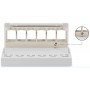 DIGITUS Panneau de brassage modulaire Desktop, 6 ports