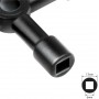 LogiLink Clé en croix universelle pour armoire électrique