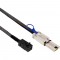 Câble InLine® Mini SAS HD SFF-8643 à SFF-8088 1 m