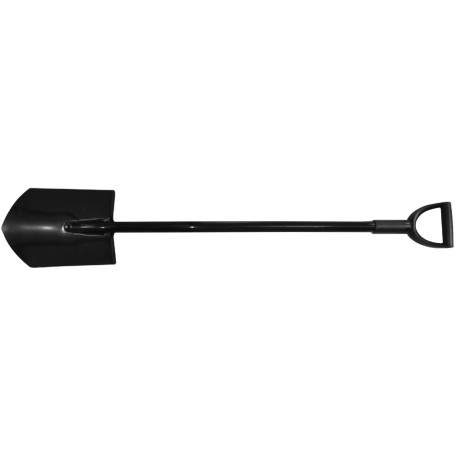 BRÜDER MANNESMANN Bêche en métal, longueur: 1.180 mm, noir