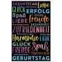 SUSY CARD Geburtstagskarte 'Wishes 2'
