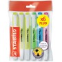 STABILO Surligneur swing cool PASTEL, Ecopack de 6