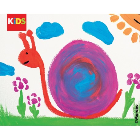 Marabu KiDS Gouache pour enfant Little Artist, 75 ml, jaune