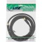 Câble InLine® SAT Premium 2x avec 2x prises F-Plug 85dB noir 2m