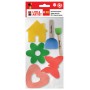 Marabu KiDS Set de tampons-éponges Little Artist, set de 6