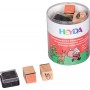 HEYDA Kit de tampons à motif 'Noël', boîte ronde